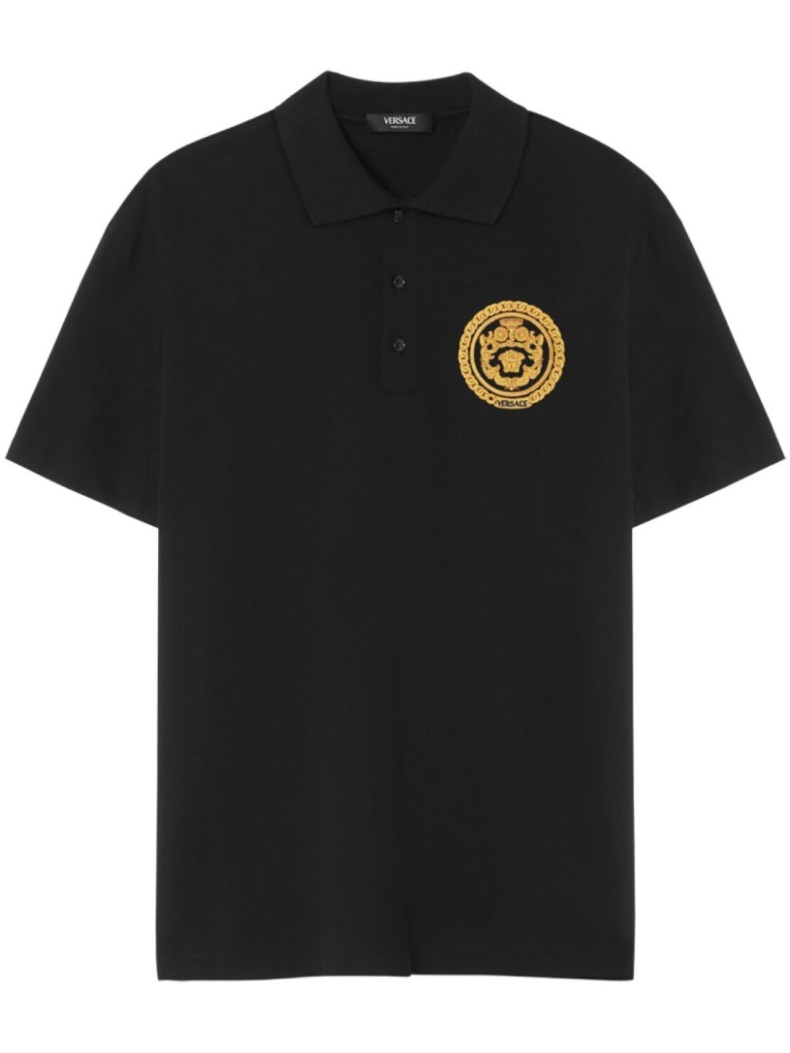 

Versace рубашка поло с принтом Medusa, черный