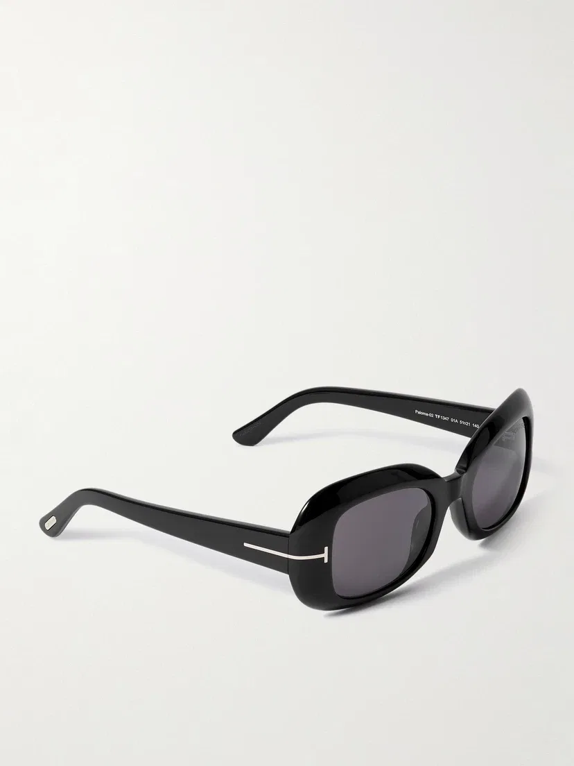 Солнцезащитные очки Paloma квадратной формы из ацетата TOM FORD Eyewear, черный — фото 3