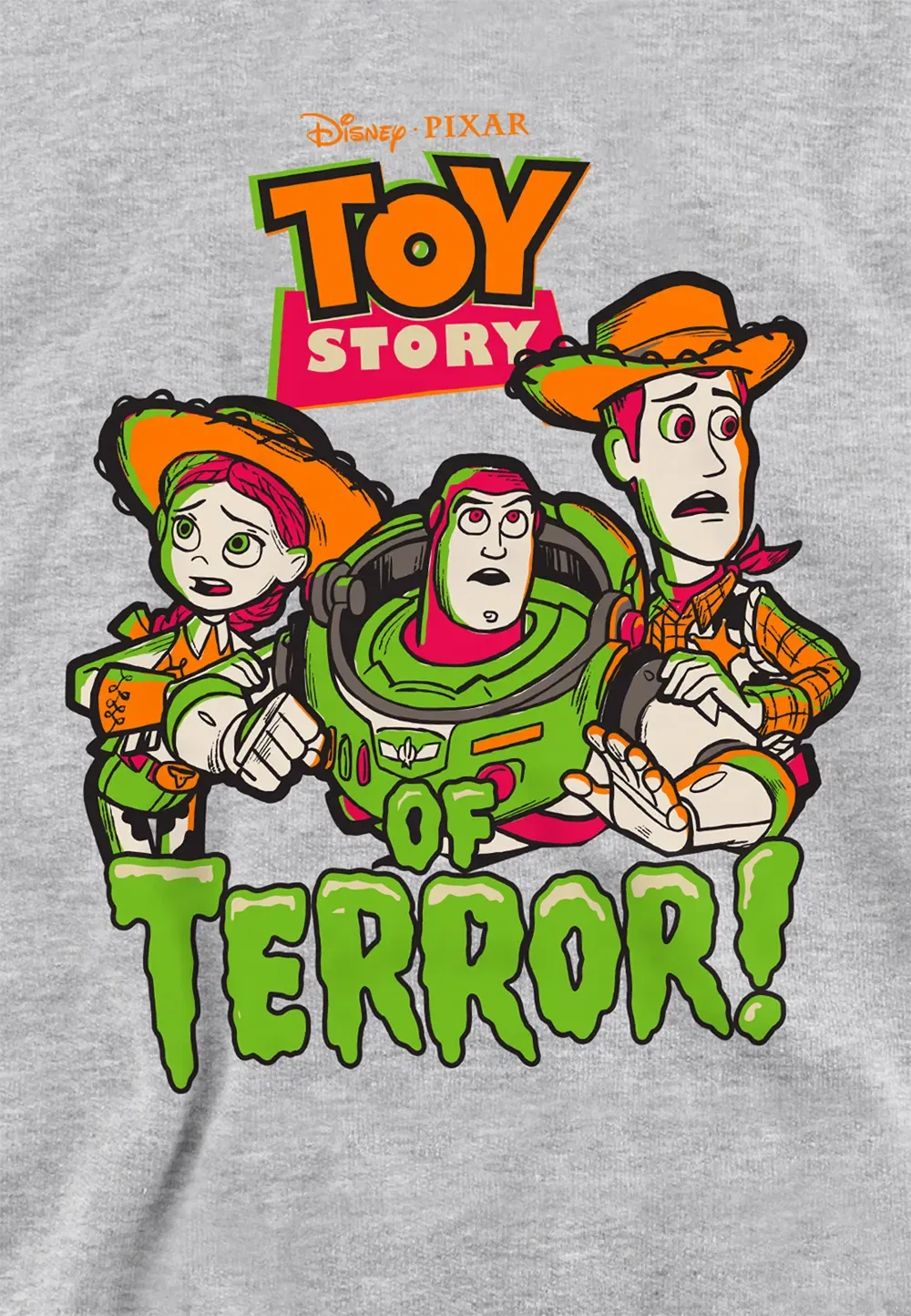 Детская толстовка Disney Toy Story Group, серый — фото 2