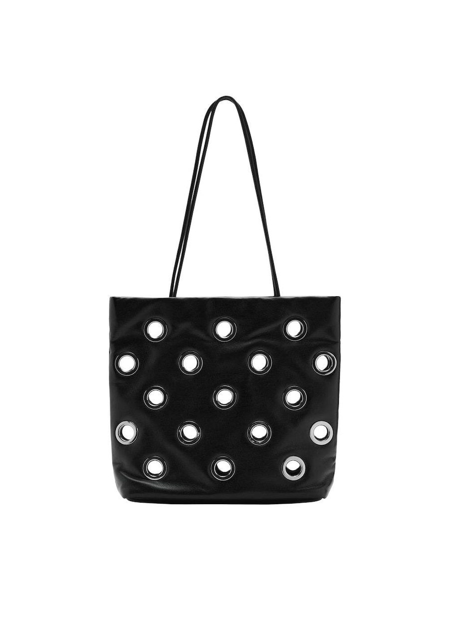 

Сумка через плечо MANGO Min abra, черный