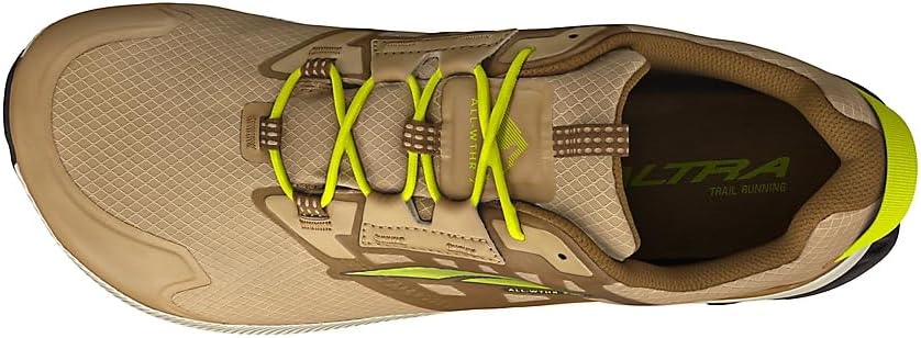 Мужские трейловые кроссовки ALTRA Lone Peak All-WTHR Low 2, коричневый — фото 3