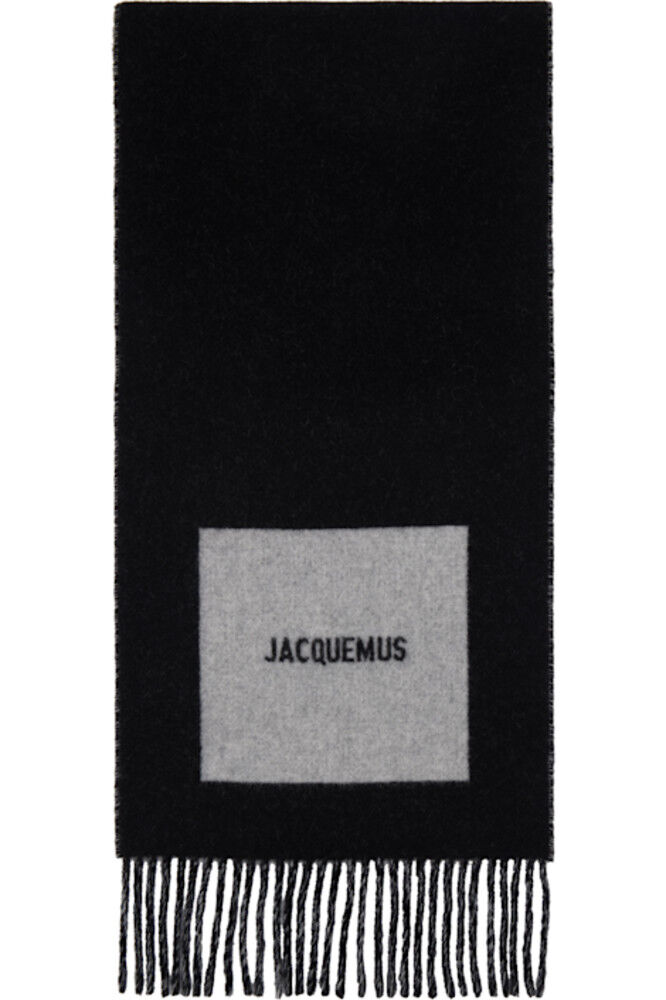 

Черный шарф La Casa 'The Rond Carré' JACQUEMUS