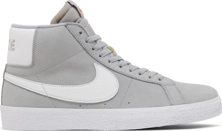 

Кроссовки Blazer Mid SB 'Wolf Grey', белый, Серый, Кроссовки Blazer Mid SB 'Wolf Grey', белый