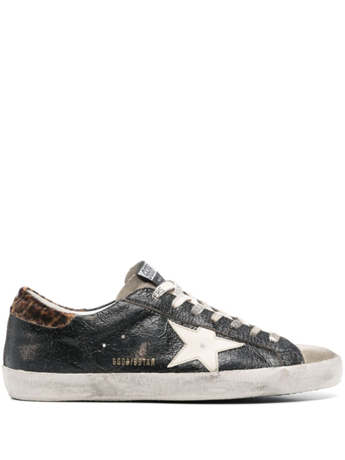 

Golden Goose кеды Super-Star, черный