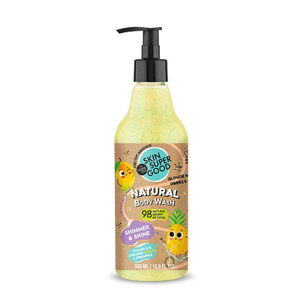 

Гель для душа ORGANIC SHOP Skin Super Good Natural Body Wash Shimmer & Shine, 500 мл
