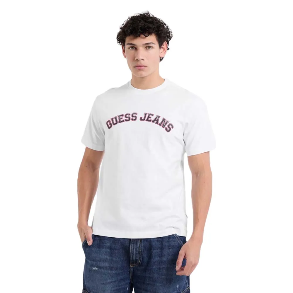 

Футболка с коротким рукавом Guess Jeans Gj Cn Reg Collegiate, белый