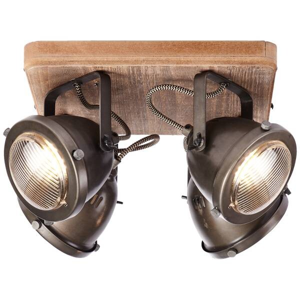 

Потолочный светильник LIGHTBOX 311813514 2315154 1 цвет burned steel/holz