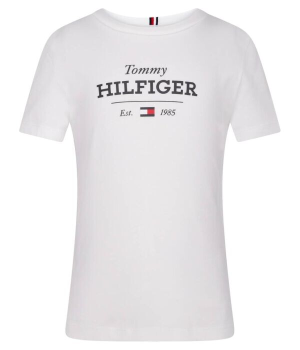 

Футболка Tommy Hilfiger Regular Fit с короткими рукавами, белый