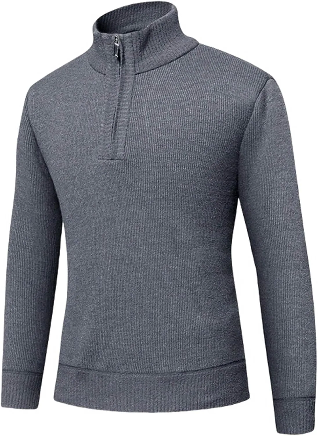 

Толстовка-полузип мужская Fleece с воротником-стойкой Mid-Weight Thatrich