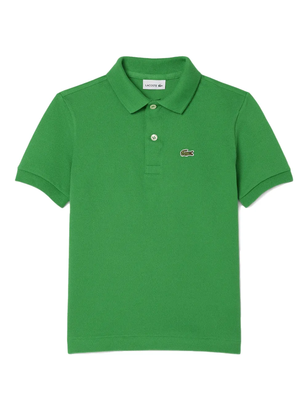 

Рубашка поло с вышивкой Lacoste Kids, зеленый