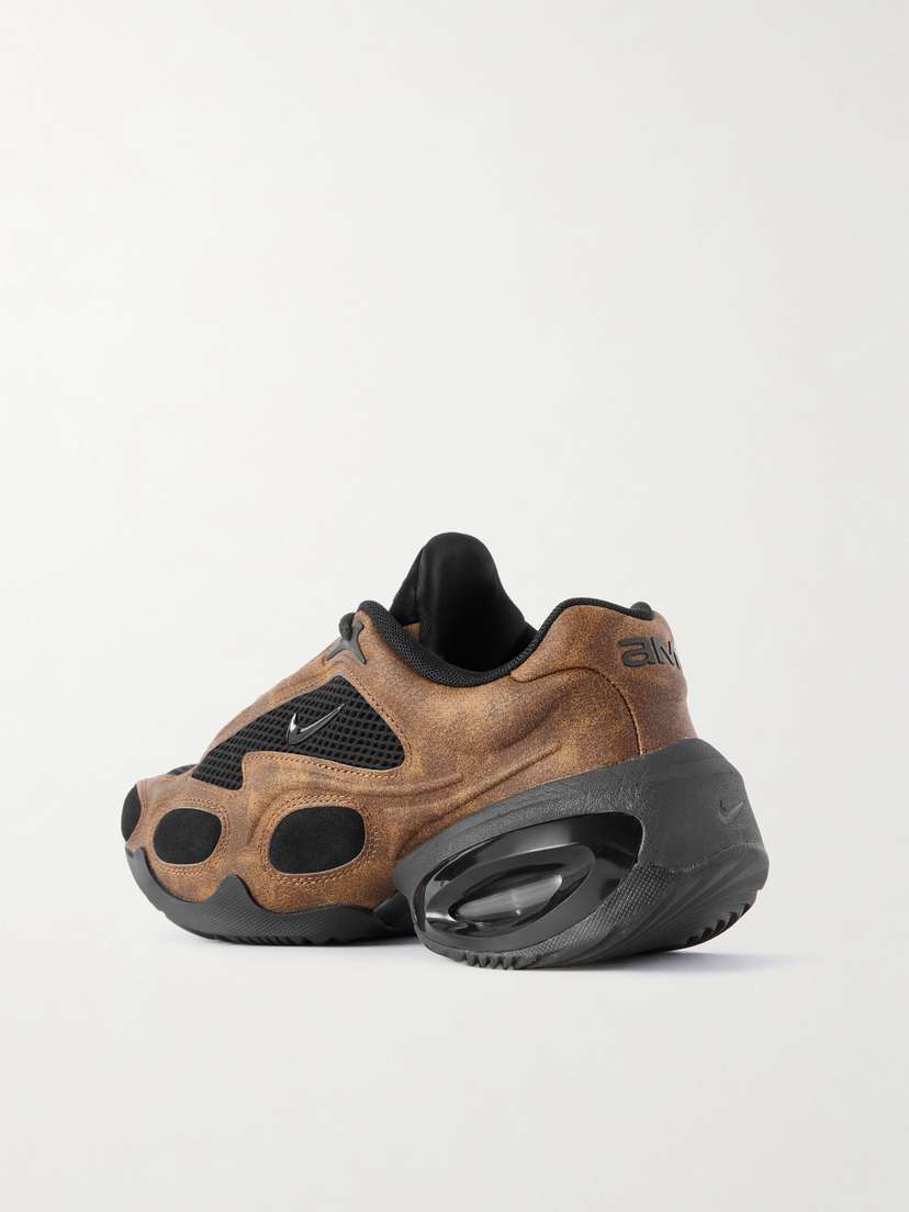 Замшевые кроссовки Nike Air Max Muse с сетчатой отделкой Nike, коричневый — фото 3