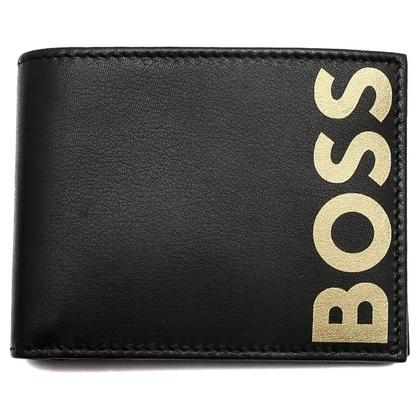 

Кожаный кошелек большой BC_6 Boss, черный