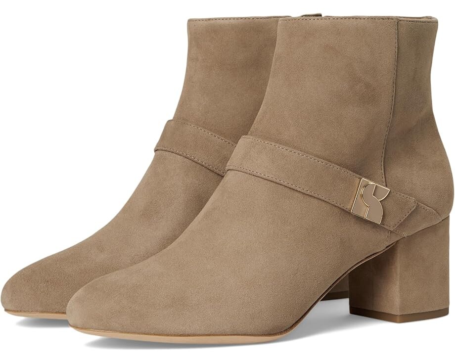 Туфли Kate Spade New York Dakota Zip Up Mid Heeled Bootie, цвет Rustic Brown