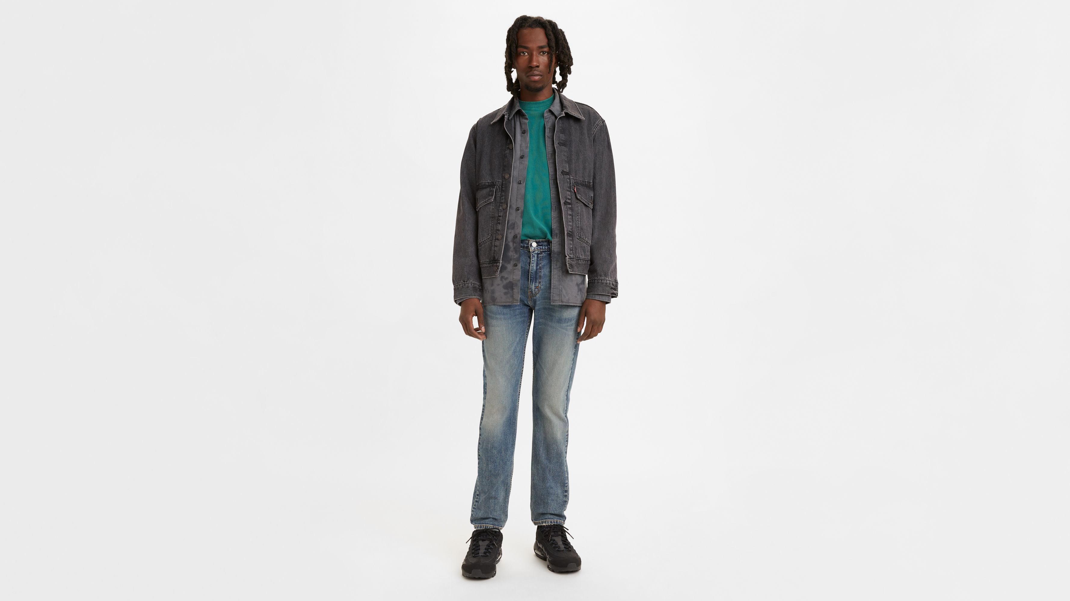 

502 Зауженные мужские джинсы Levi's, цвет Walter - Medium Wash