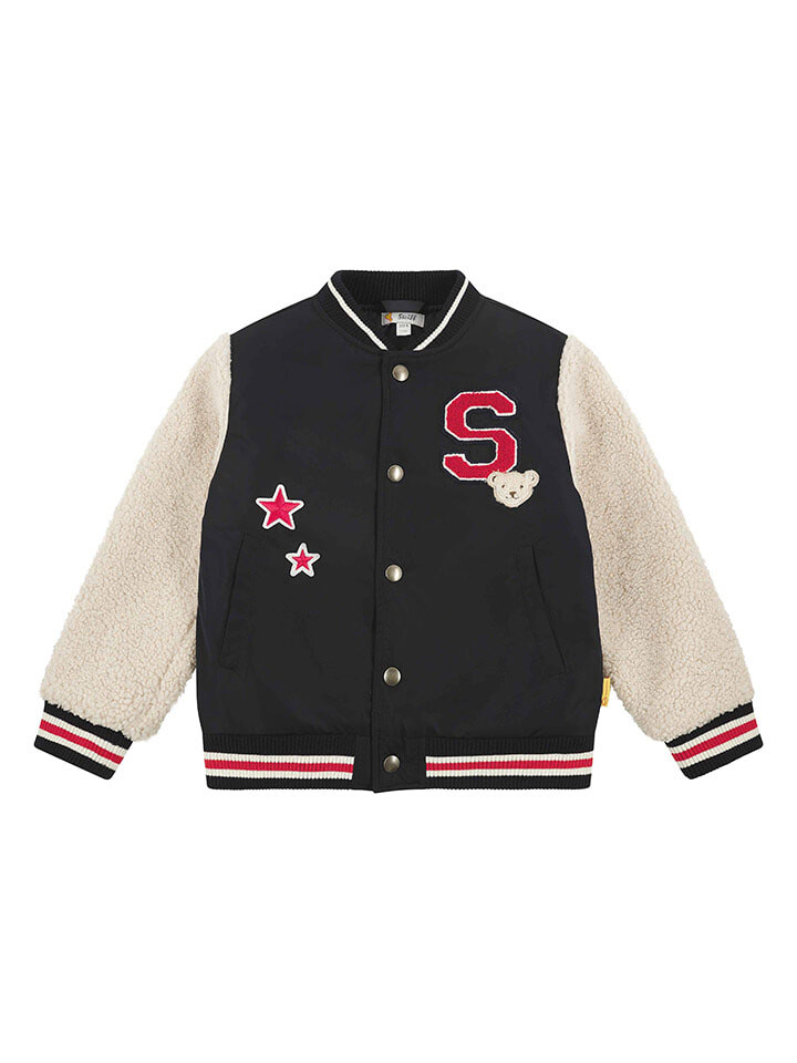 

Спортивная куртка Steiff Sweatjacke, цвет Schwarz/Creme