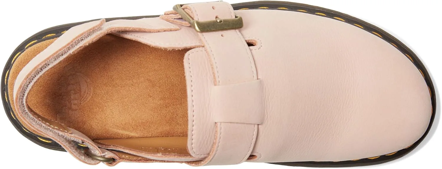 Мужские мюли Dr. Martens Jorge II из замши с открытой пяткой, розовый — фото 3