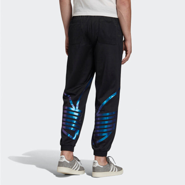 Спортивные штаны adidas originals Zeno Track Pants Logo Printing Sports Pants Black, черный — фото 4