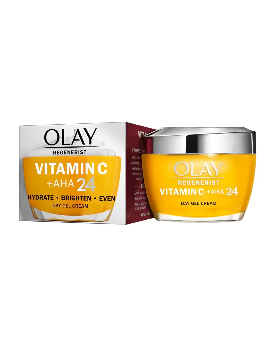 Крем для лица Olay — Увлажняющий гель-дневной Vitamin C + AHA, 50 мл — фото 2