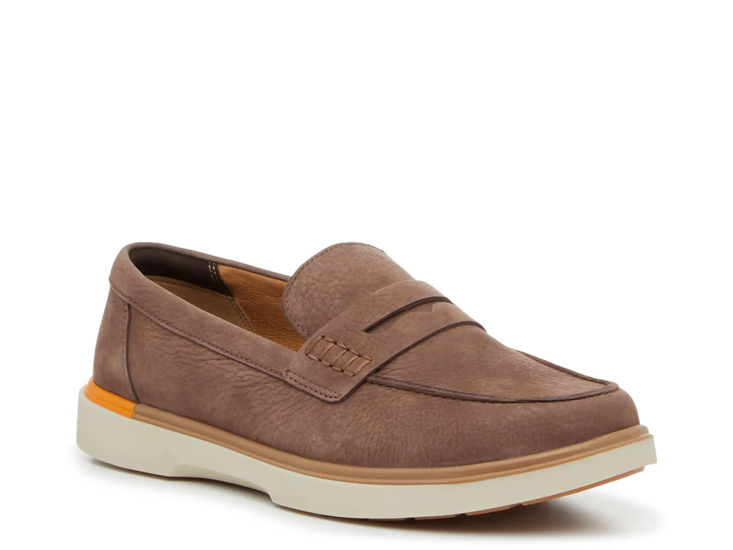 

Лоферы Leo Penny Loafer Hush Puppies, коричневый