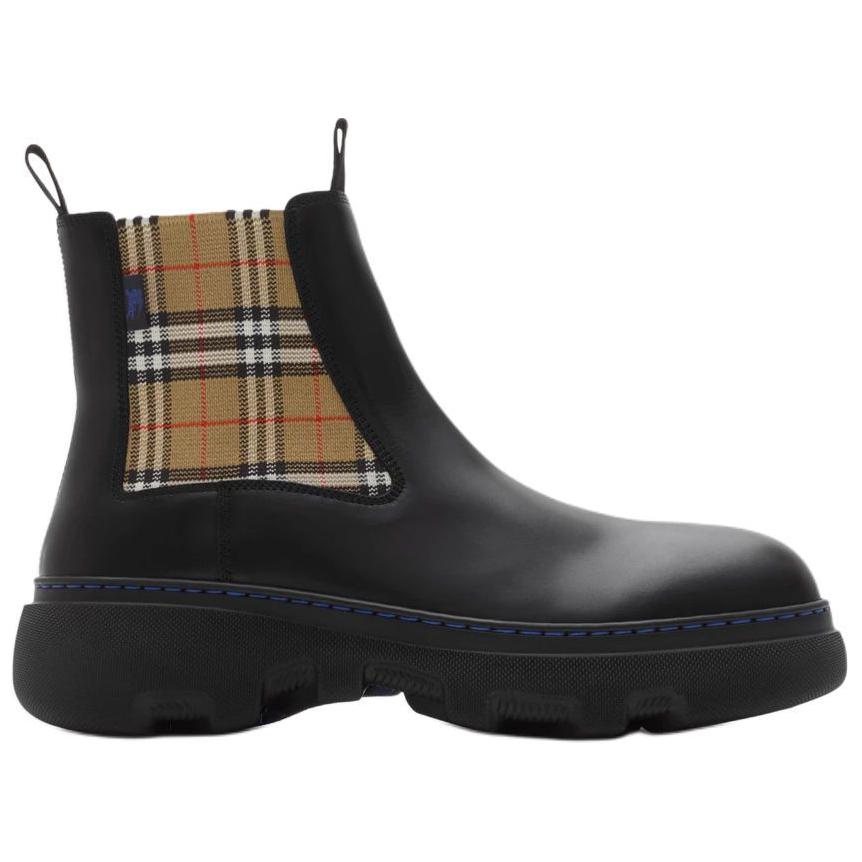 Burberry Криперы короткие челси женские черные — фото 3
