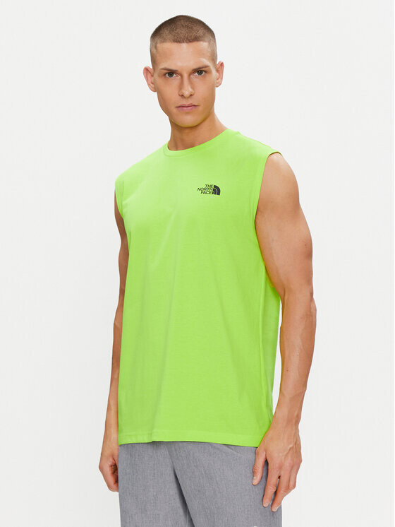 

Майка стандартного кроя The North Face, зеленый