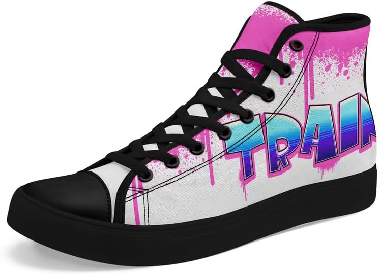 

Женские ультрафashion кеды на высокой подошве AWSOLE Yoga с принтом, унисекс, шнуровка, повседневная обувь для прогулок, тенниса и тренировок, белый/черный/розовый