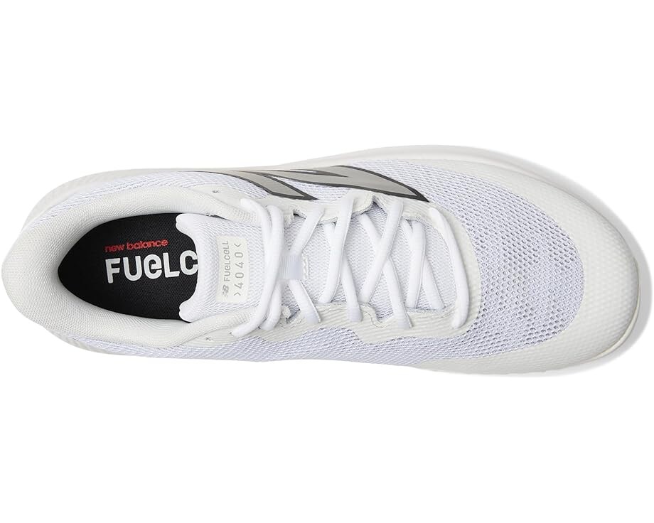 Кроссовки New Balance FuelCell 4040v7 Turf Trainer, цвет Optic White/Rain Cloud — фото 2