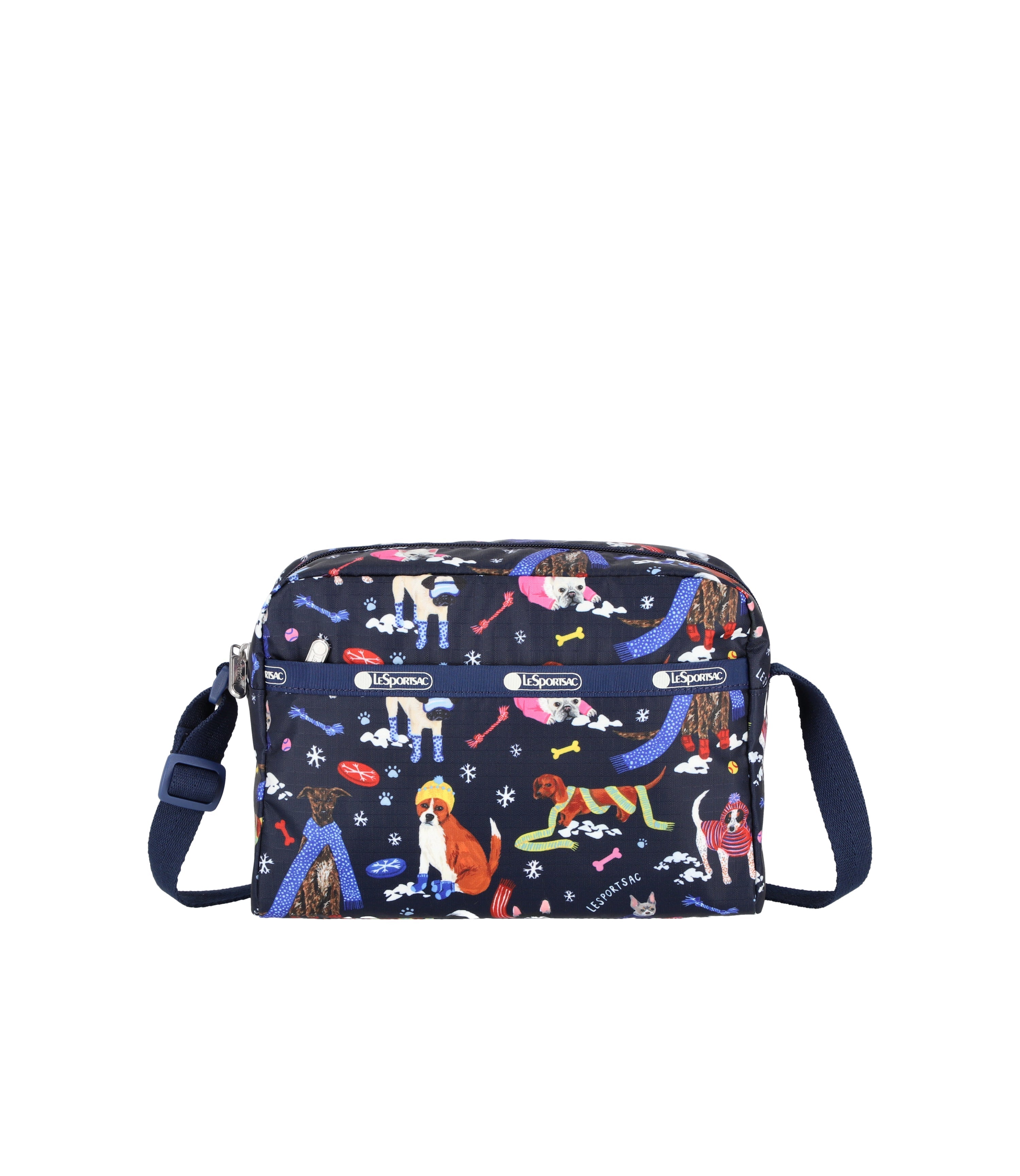 

Сумка через плечо женская LeSportsac, цвет snowy pups print, Белый, Сумка через плечо женская LeSportsac, цвет snowy pups print