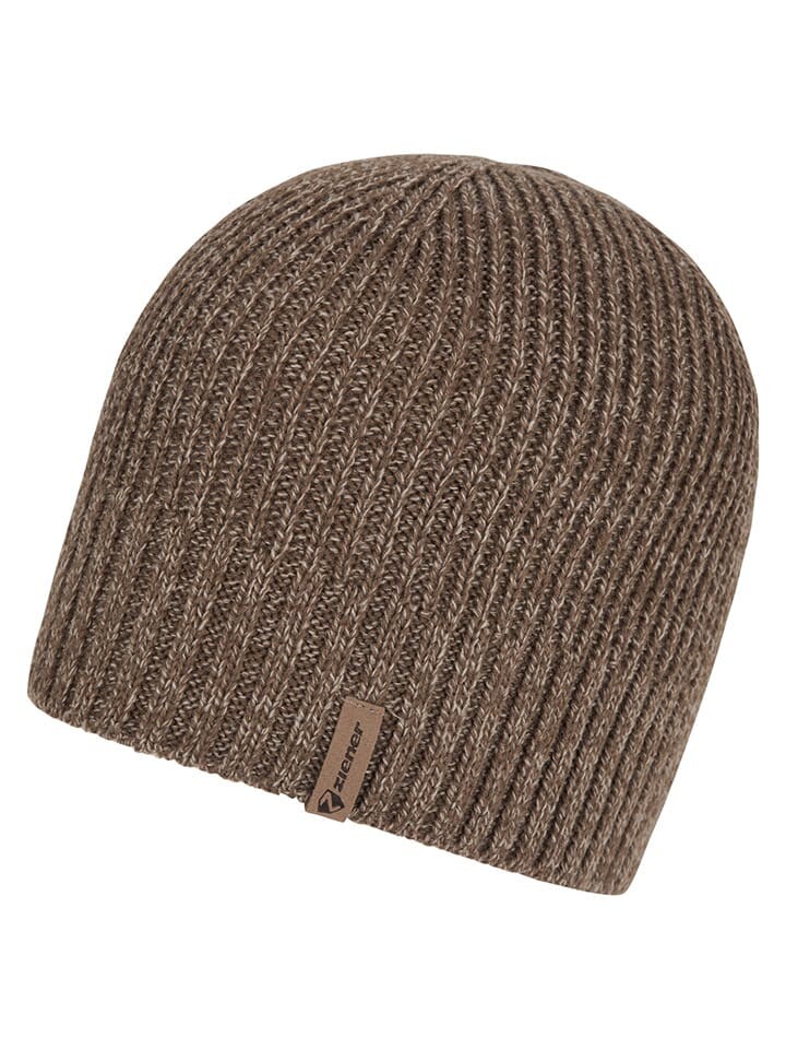 

Шапка Ziener Beanie Indigu, коричневый