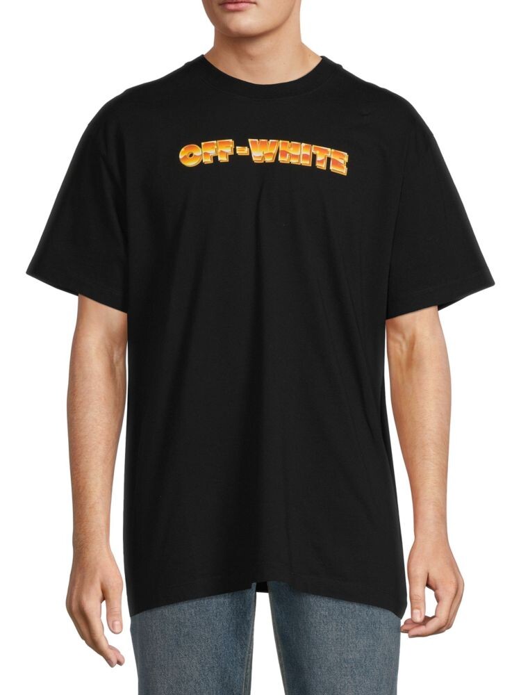 

Футболка с логотипом Off-White, черный