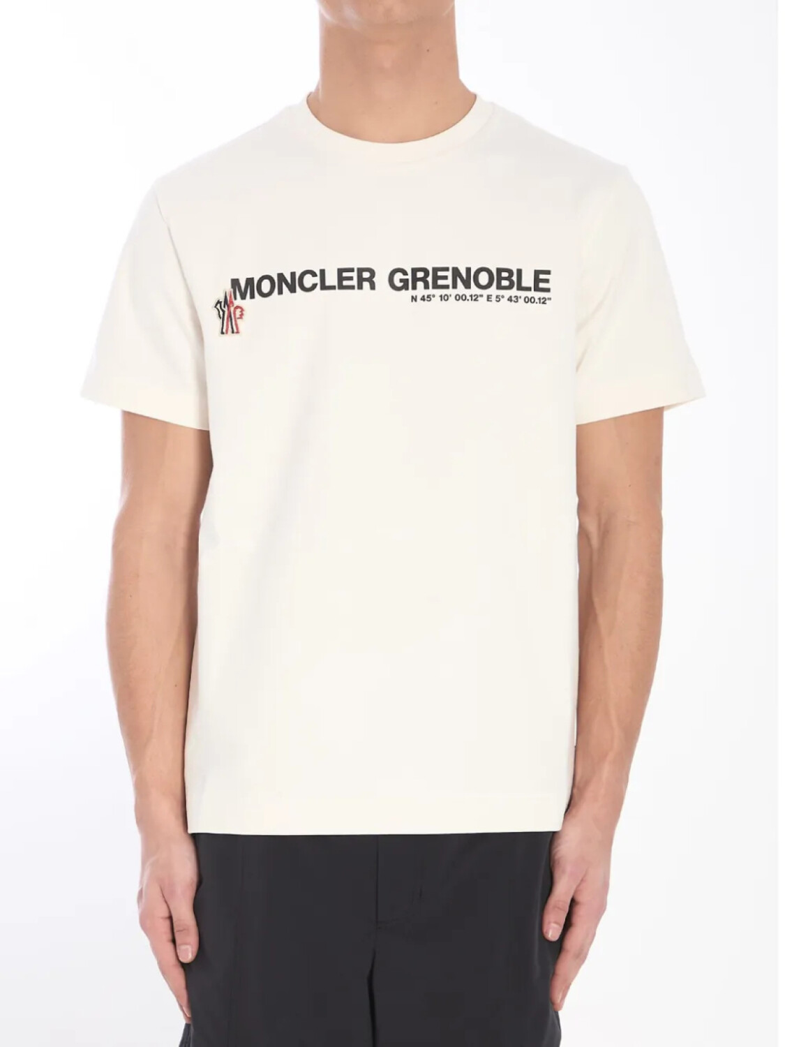 

Футболка с логотипом Moncler Grenoble, нейтральный