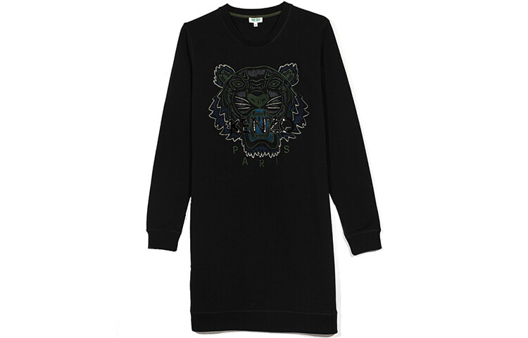 

Толстовка женская Kenzo удлиненная, черный