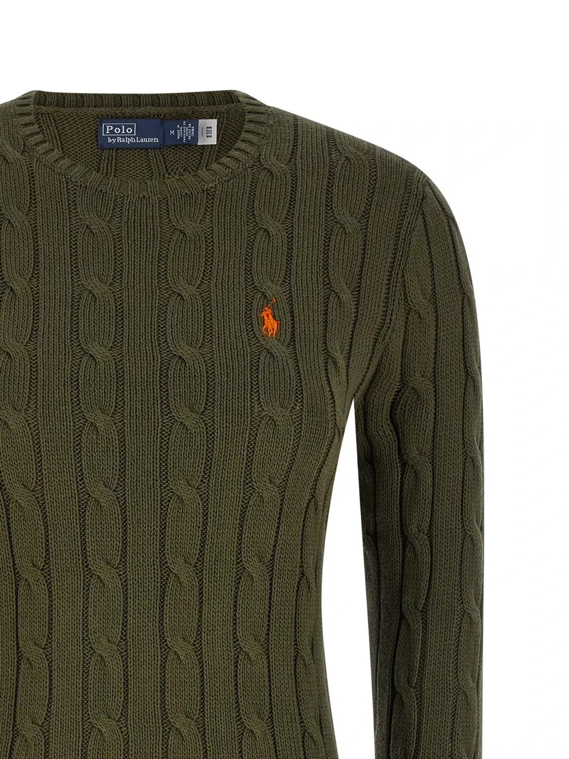 Свитер Julianna POLO RALPH LAUREN, зеленый — фото 3