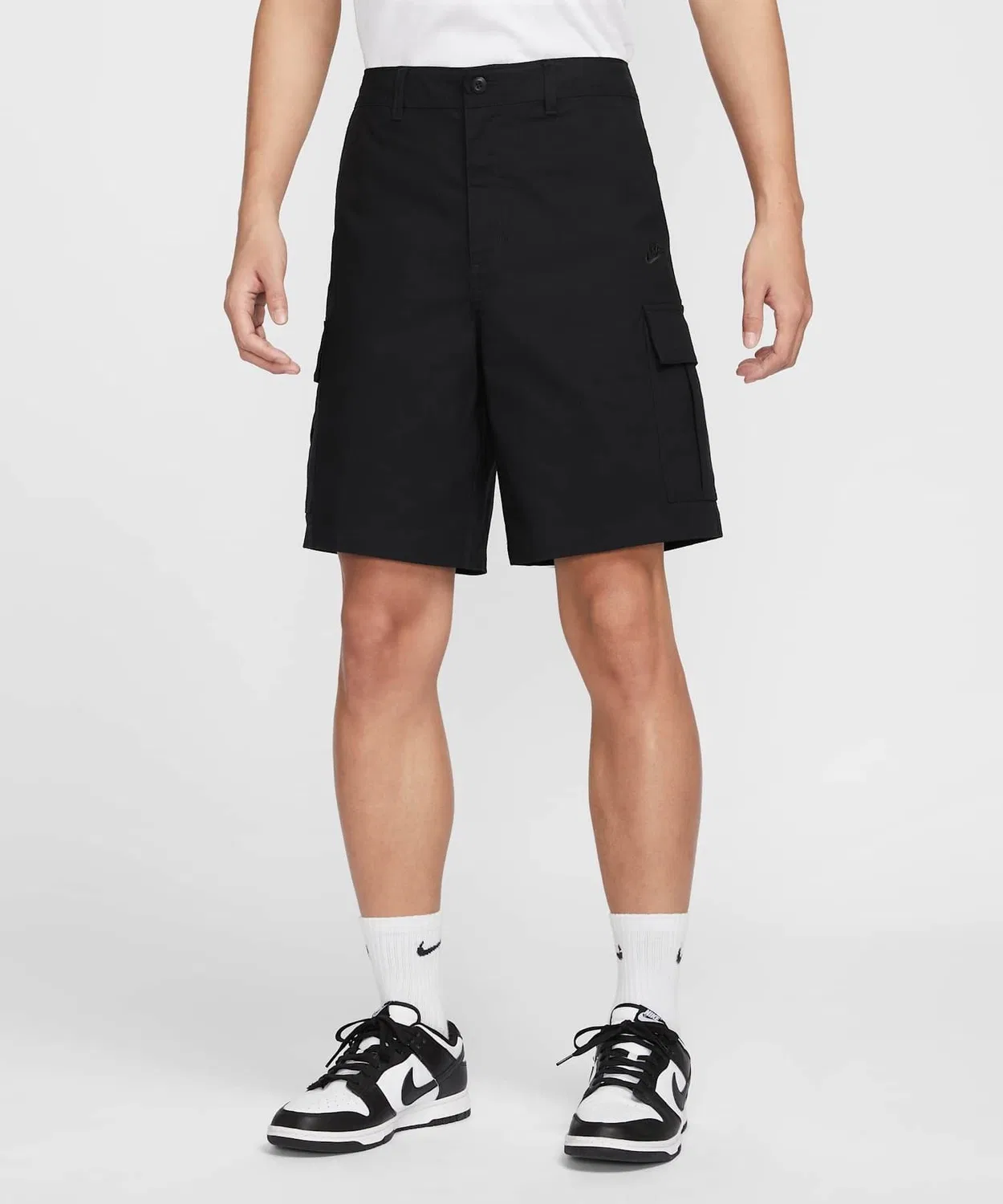 Шорты карго мужские Nike Club Woven Cargo Shorts черные