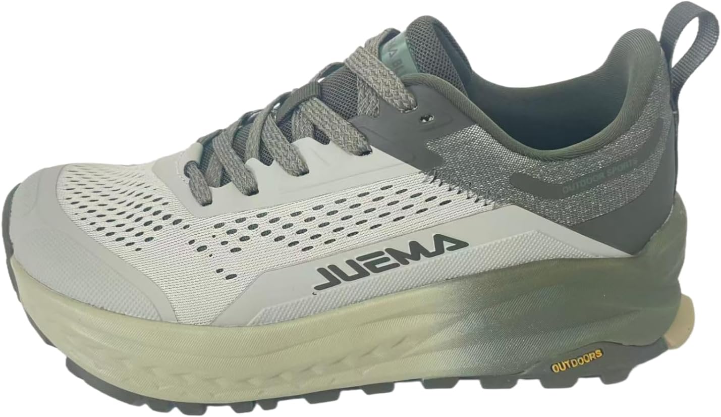 

Беговые кроссовки широкого размера, верх из дышащей сетки, амортизированные кроссовки для трейлраннинга, универсальная повседневная спортивная обувь для работы и отдыха Generic, зеленый