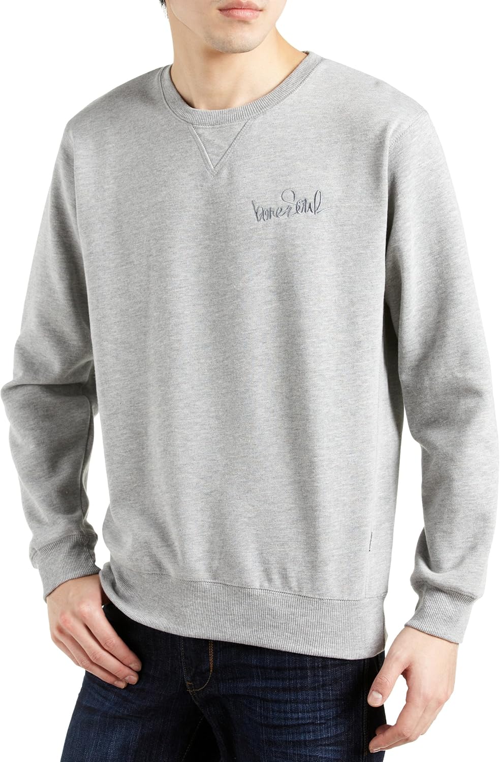 

Толстовка с принтом PINCPONC B ONE SOUL 07700105, серый