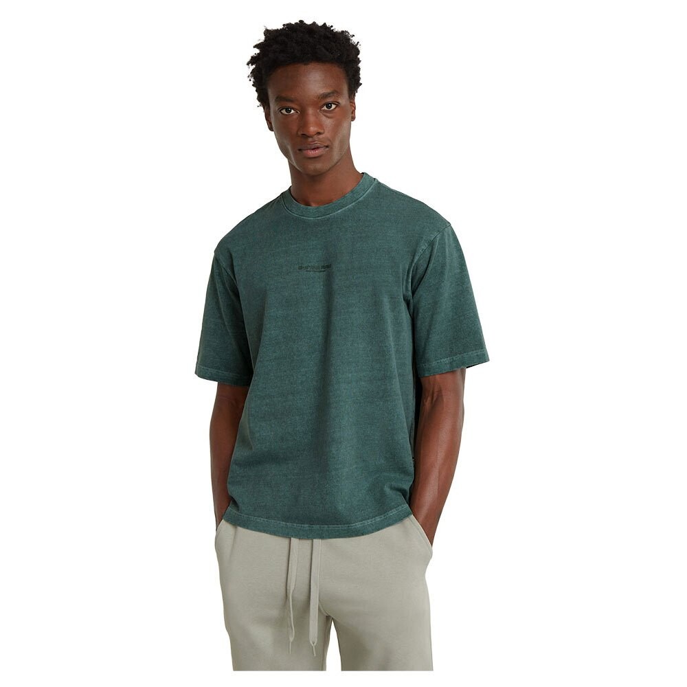 

Футболка G-Star Overdyed Center Chest Boxy, синий