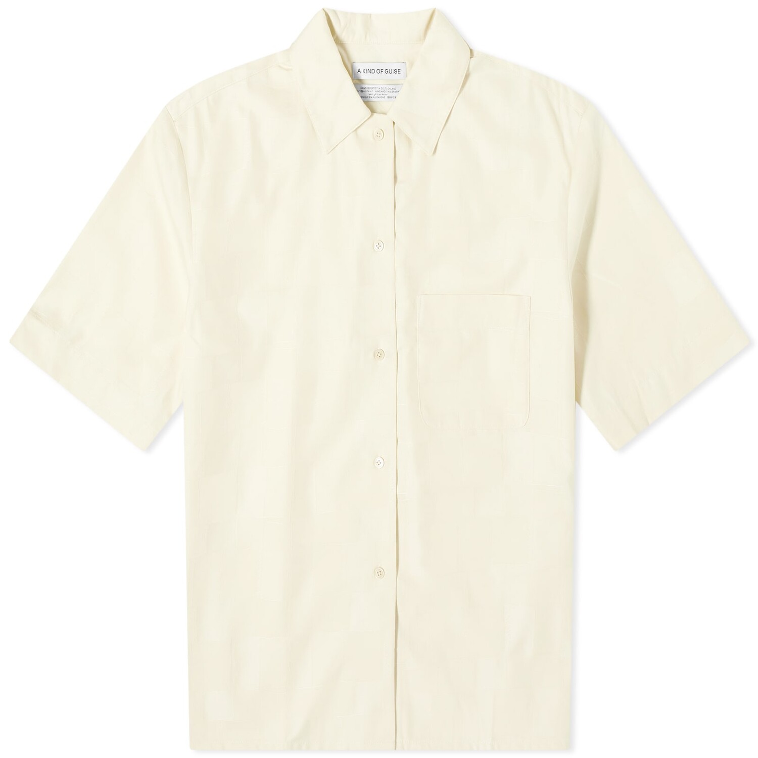 

Рубашка с коротким рукавом A Kind Of Guise Ljuba Shirt, цвет Cubbed Ivory