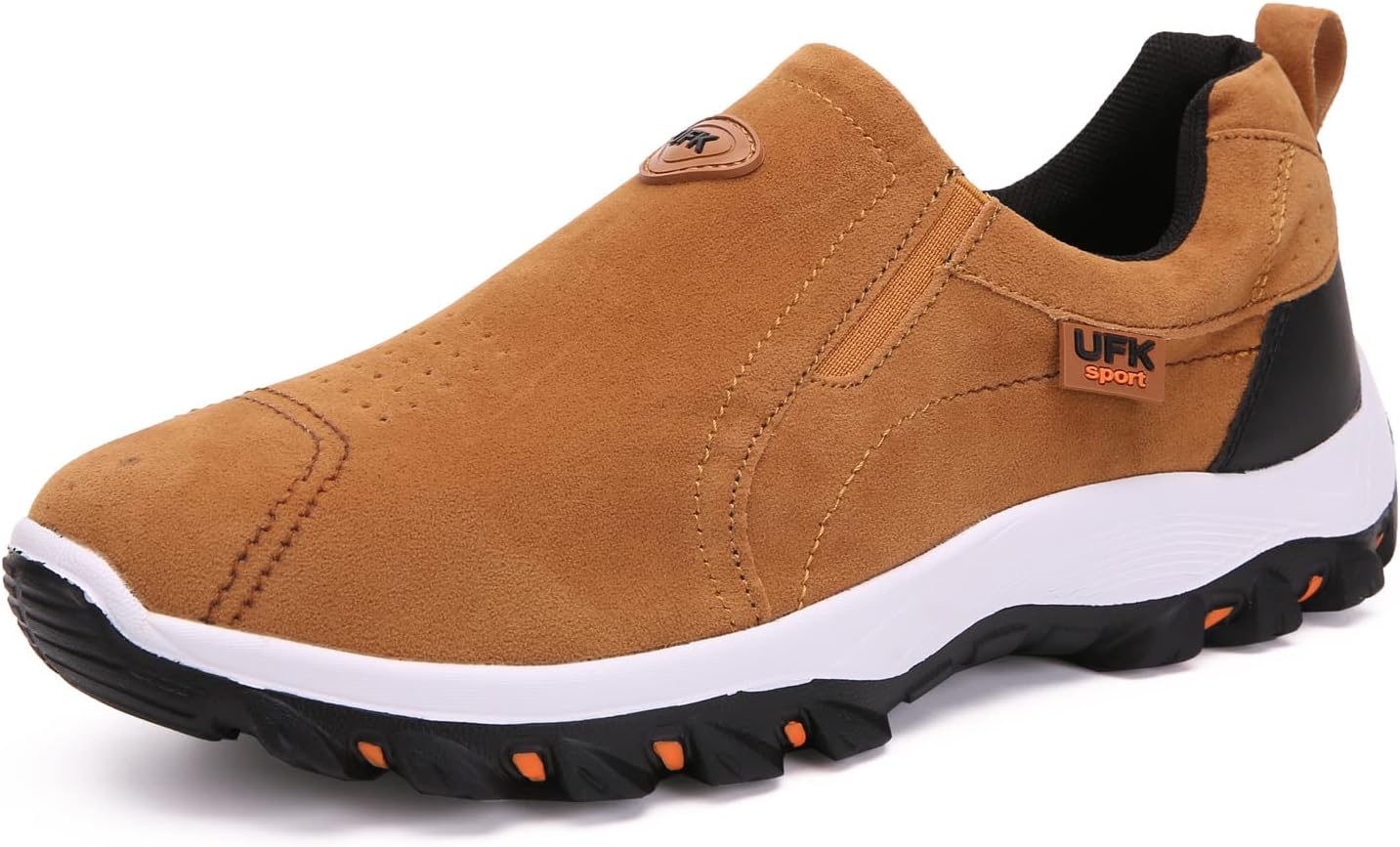 

Мужские походные кроссовки Eliogn с противоскользящей подошвой, для занятий спортом на открытом воздухе, легкие туристические кроссовки, повседневная модная спортивная обувь, рабочая обувь, студенческая обувь, коричневый