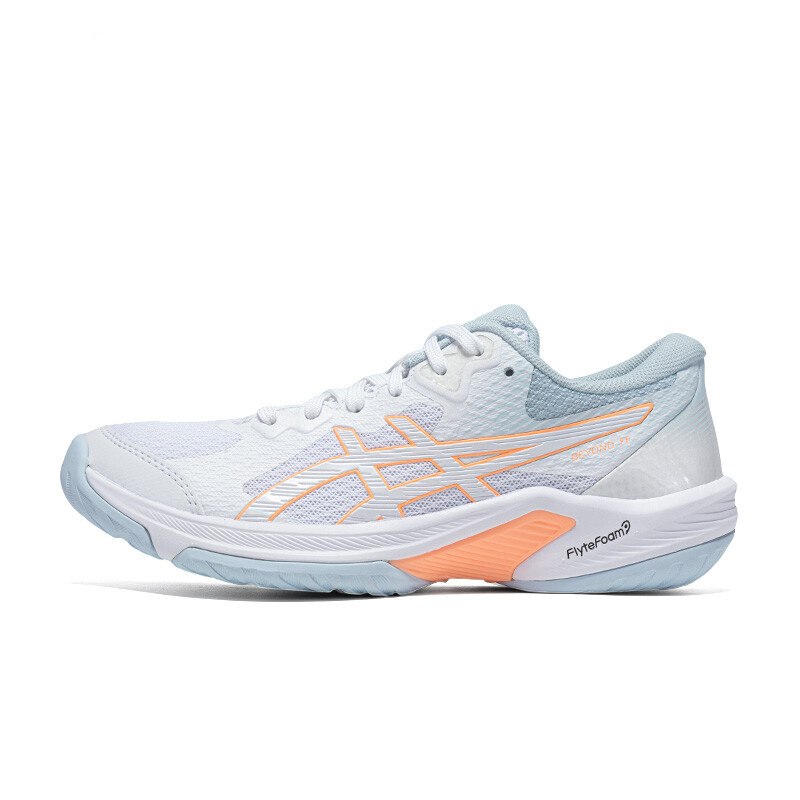 

Кроссовки для бадминтона Beyond FF женские с низким верхом, оранжевые/белые Asics