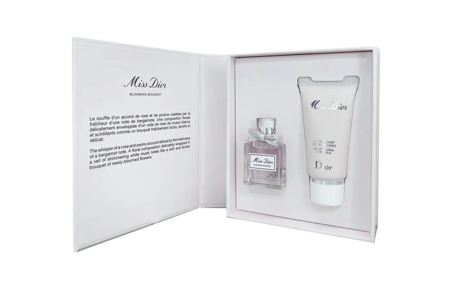 Подарочный набор Miss Perfume+Body Lotion комплект одежды Eau De Toilette 5ml+20ml подарок для девушки DIOR — фото 4