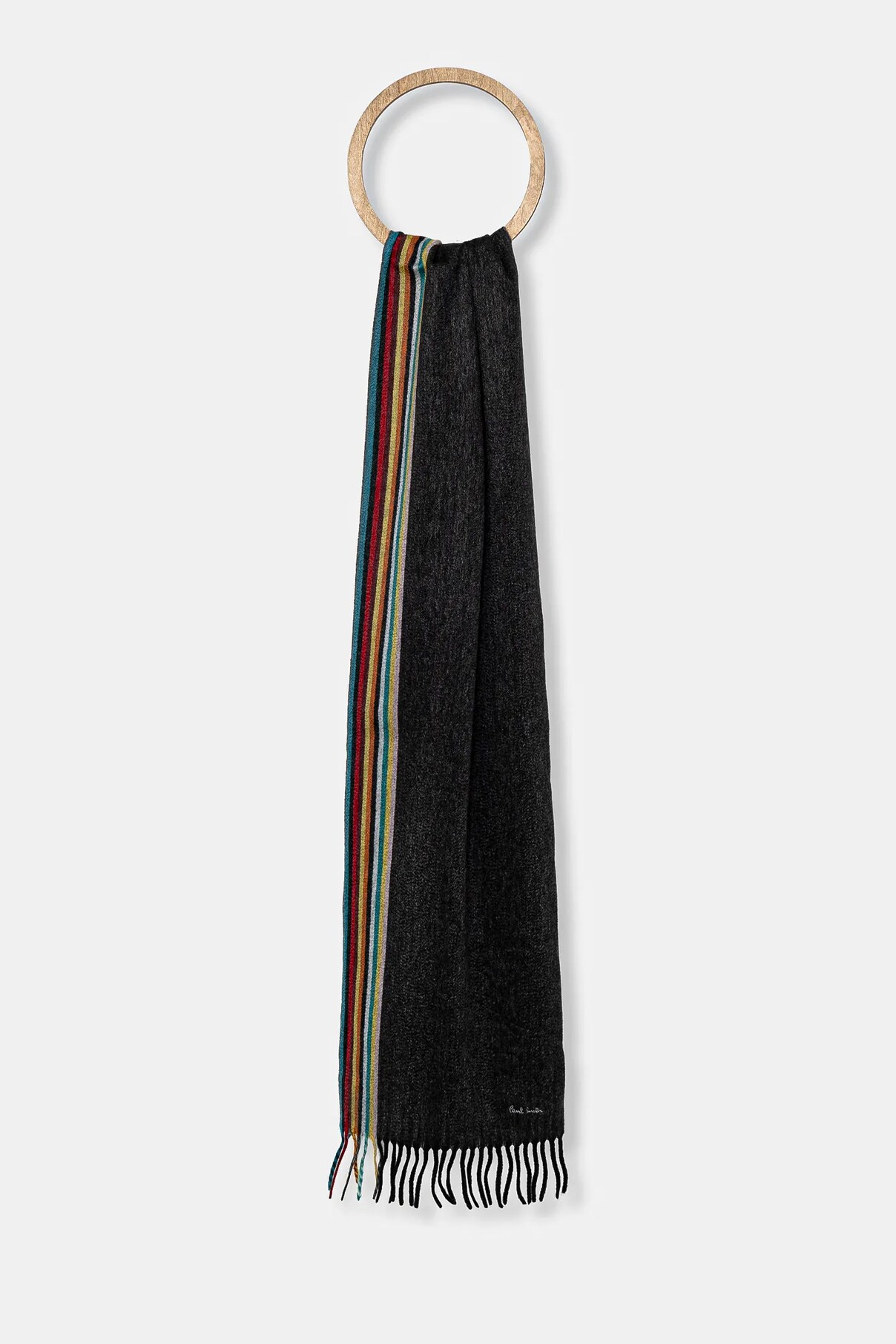 

Кашемировый шарф Paul Smith, черный