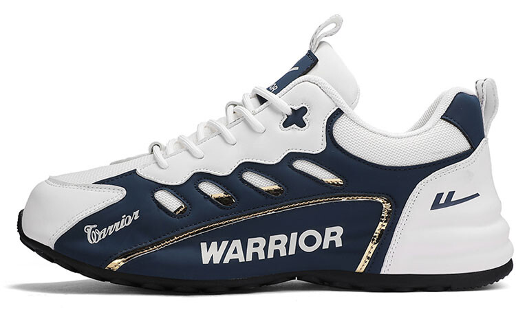 

Кроссовки WARRIOR Lifestyle Shoes Men Low-top White / Deep Blue, белый/синий