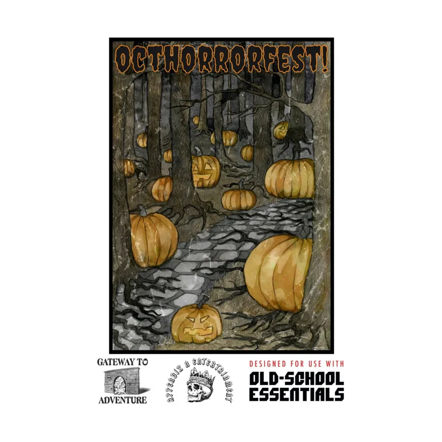 

Gateway to Adventure - Octhorrorfest! w/PDF, Roleplaying Games (Appendix N Entertainment), мягкая обложка