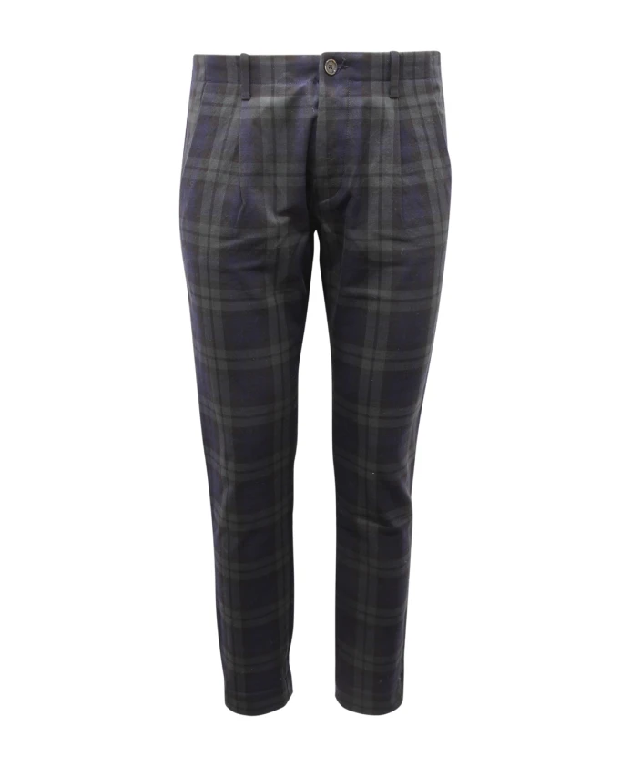 

Черные брюки-чинос из денима Blackwatch. Nine In The Morning, зеленый