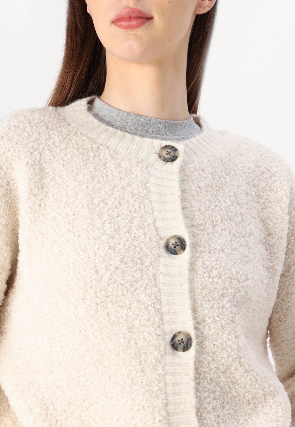 

Кардиган EIRA LIFE O-NECK JDY, молочный