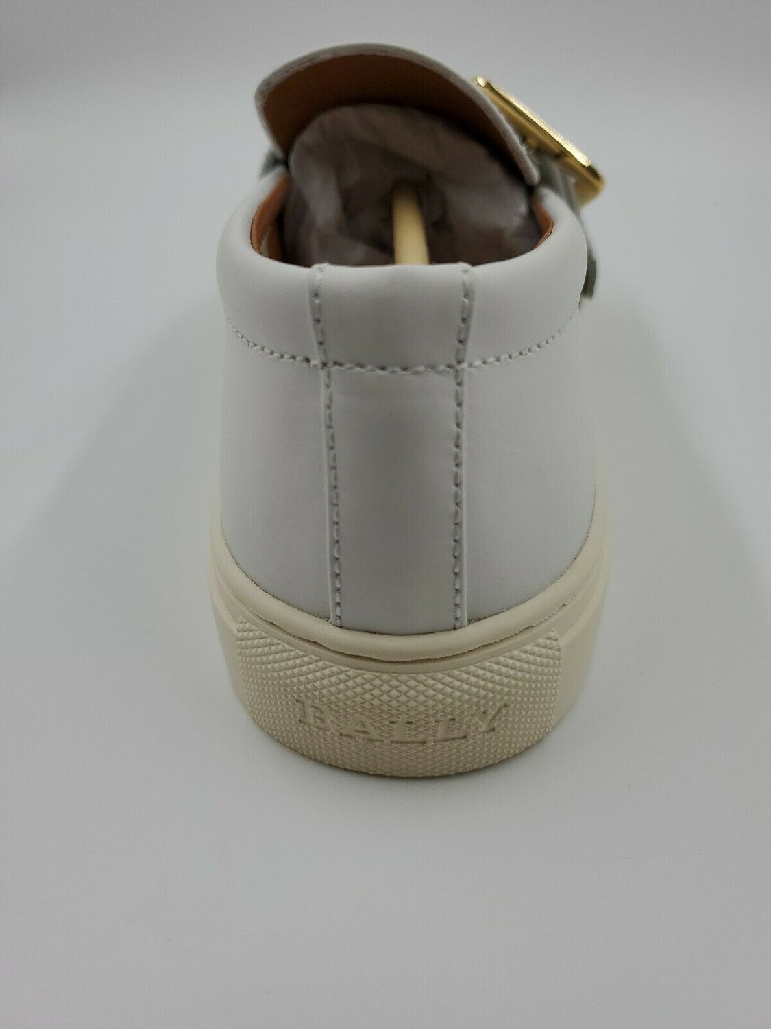Женские слипоны Bally Heska 07 6217886 белые из телячьей кожи, мультиколор — фото 2