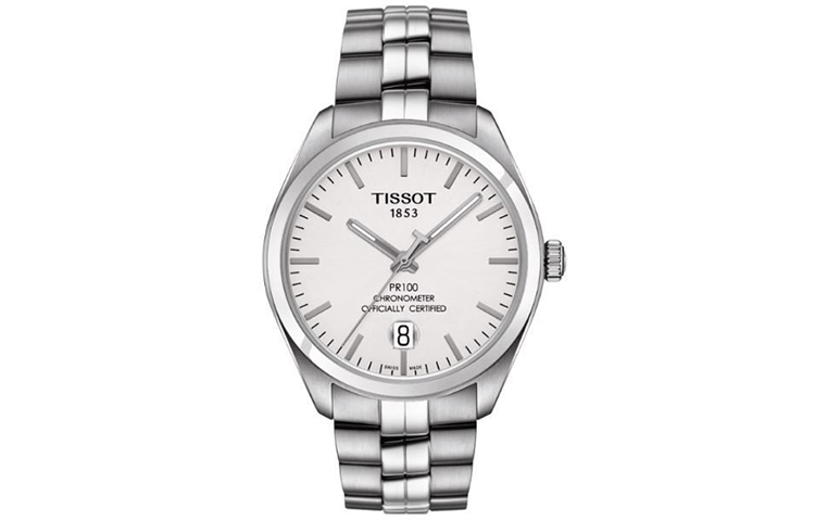 

TISSOT Часы Men's PR100 Collection Watch, White