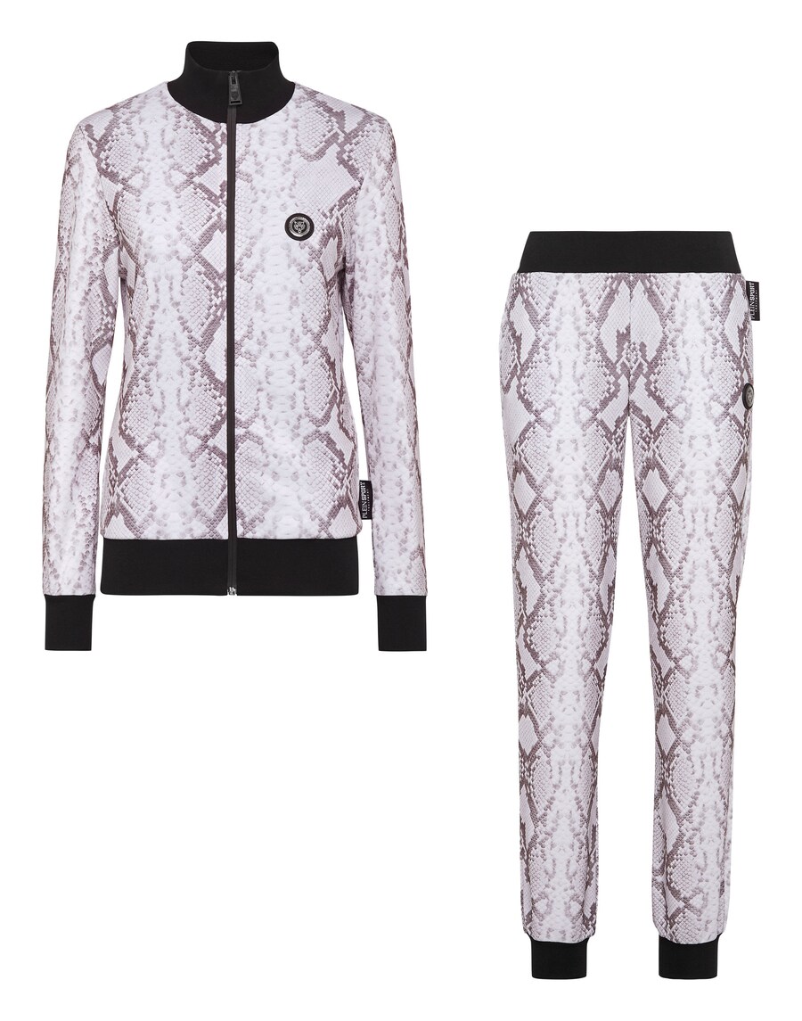 

Спортивный костюм Plein Sport Python, серо-коричневый