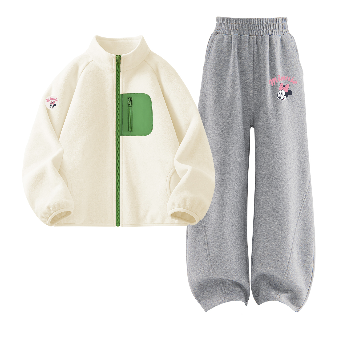 

Детская повседневная спортивная одежда Disney, белый